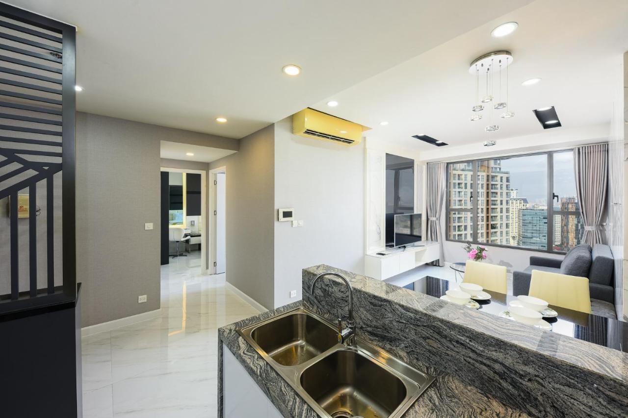 Elysium Cbd Rivergate Apartment - Pool - Free 4G Sim For 3 Nights Ho Si Minh-város Kültér fotó