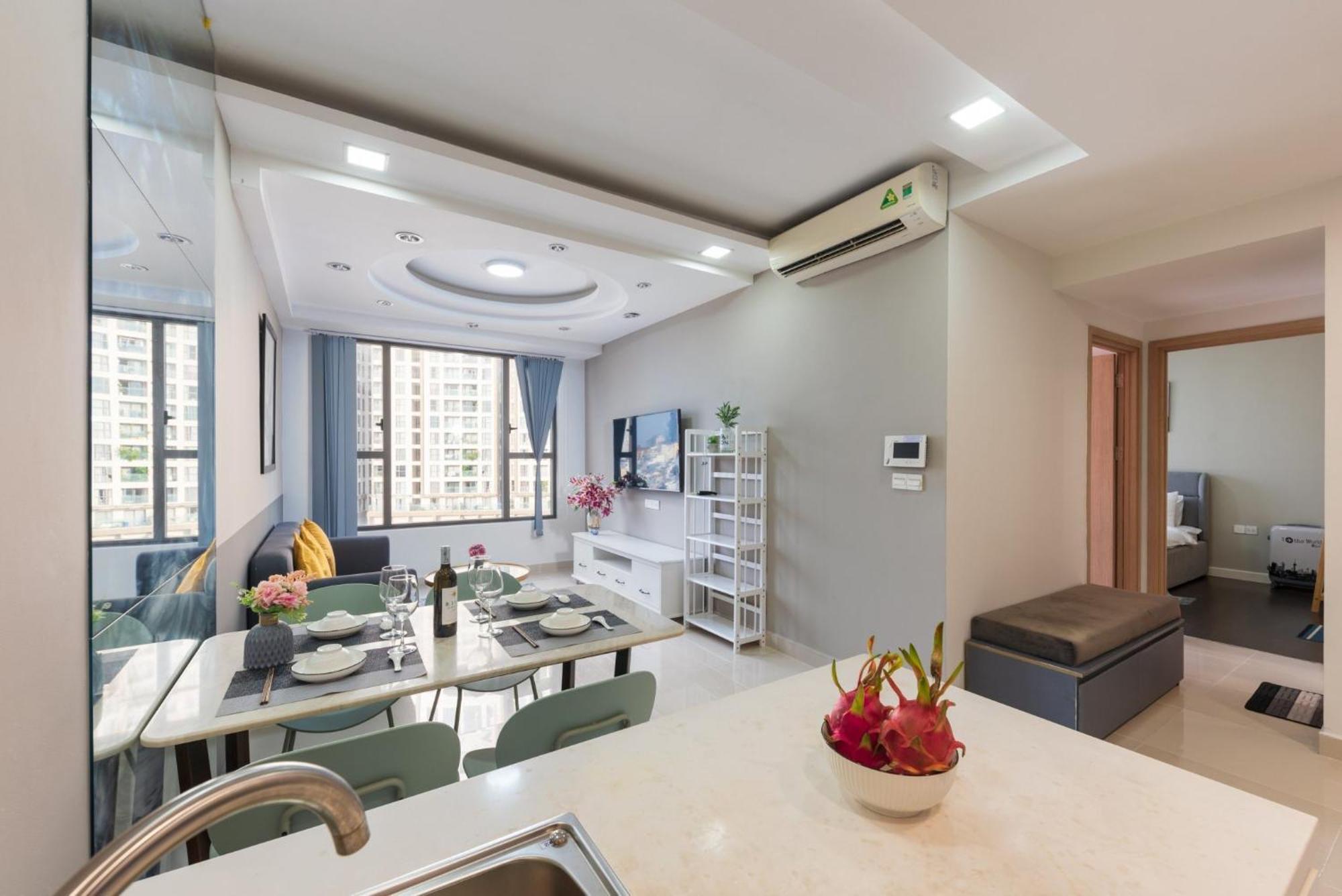 Elysium Cbd Rivergate Apartment - Pool - Free 4G Sim For 3 Nights Ho Si Minh-város Kültér fotó