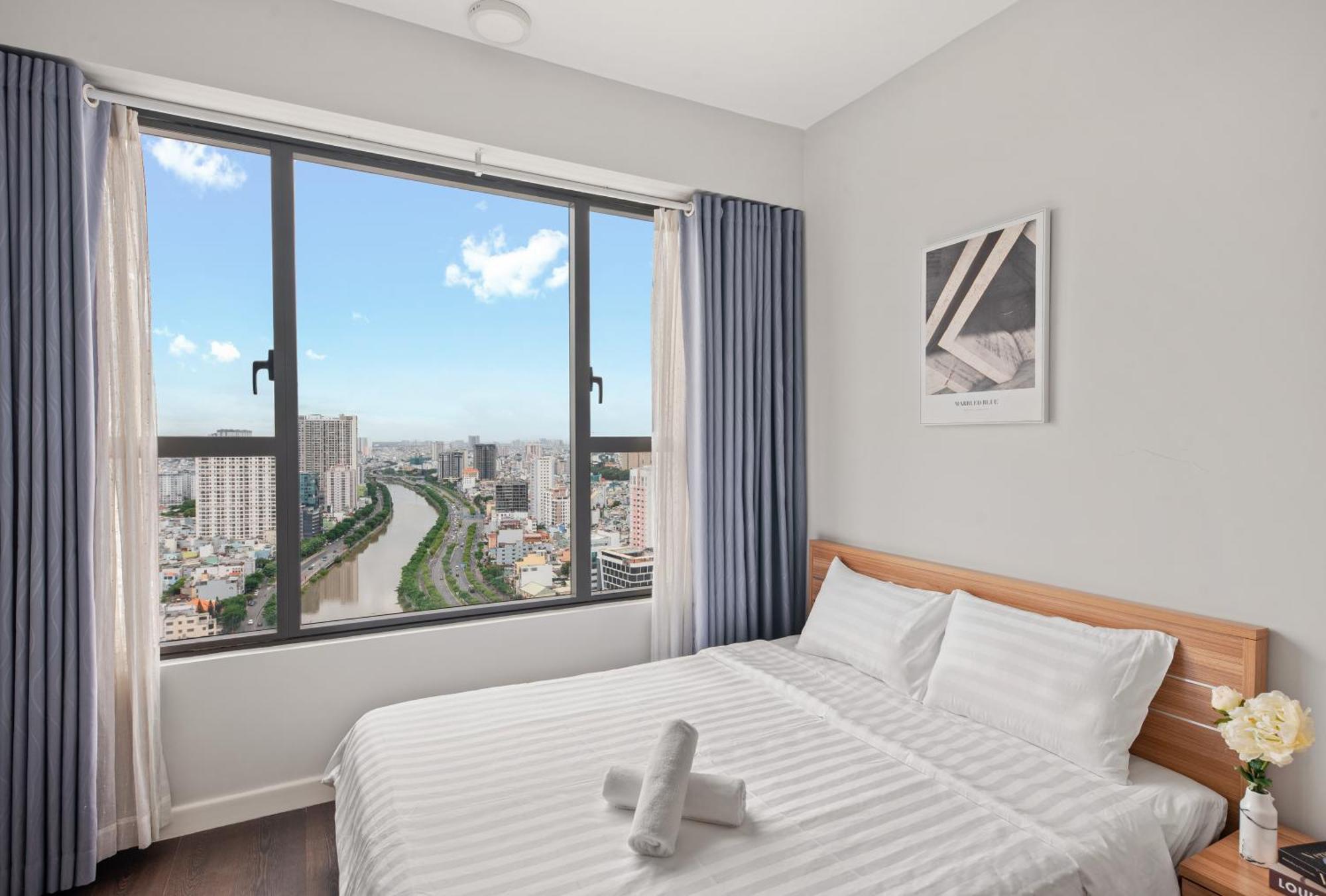 Elysium Cbd Rivergate Apartment - Pool - Free 4G Sim For 3 Nights Ho Si Minh-város Kültér fotó